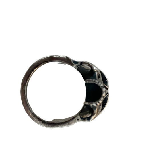 Dead Ringer Sterling Silver Skull Ring Yorick 1 size 10 - Picture 3 of 8